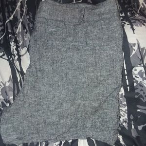 Gray Dress Shorts
